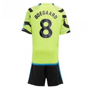 Arsenal Martin Odegaard #8 Replica Away Stadium Kit for Kids 2023-24 Short Sleeve (+ pants)
